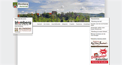 Desktop Screenshot of blomberg-marketing.de